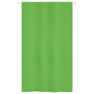 vidaXL Balcony Screen Light Green 140x240 cm Oxford Fabric