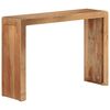 vidaXL Console Table 110x30x76 cm Solid Wood Acacia