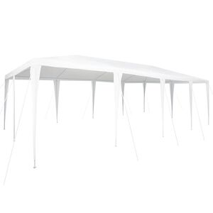 vidaXL Party Tent White 800 x 400 x 266 cm Polyethylene and Steel