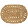 vidaXL Rug Brown 100 x 152 cm Jute