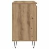vidaXL Bathroom Cabinet Artisan Oak 58x33x60 cm Engineered Wood