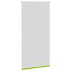 vidaXL Roller Blind Blackout Leaves Green 75x175 cm Fabric Width 70.7 cm Polyester