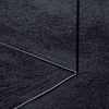 vidaXL Rug OVIEDO Short Pile Black &Oslash; 160 cm