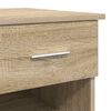 vidaXL Desk with Drawer Sonoma Oak 90 x 49 x 75 cm Engineered Wood
