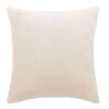 vidaXL Cushion Covers 4 pcs Velour 50x50 cm Off White