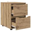 vidaXL Storage Cabinet Artisan Oak 40 x 48 x 57 cm Engineered Wood