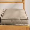 vidaXL Cushion 4 pcs Taupe 40 x 40 x 8 cm Oxford Fabric