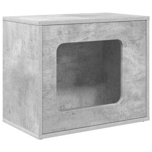 vidaXL Cat House Concerte 51 x 30 x 42.5 cm Engineered Wood