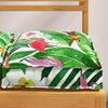 vidaXL Cushion Floral 4 pcs Multicolour 40 x 40 x 8 cm Oxford Fabric