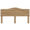 vidaXL Headboard Artisan Oak 200 cm Engineered wood