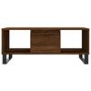 vidaXL Coffee Table Brown Oak 90x50x36.5 cm Engineered Wood