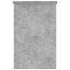 vidaXL Desk Concrete Grey 100x50x76 cm Engineered Wood