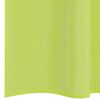 vidaXL Voile Curtains with Rod Pockets 2 pcs Apple Green