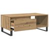 vidaXL Coffee Table Artisan Oak 90x50x36.5 cm Engineered Wood