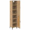 vidaXL Highboard Artisan Oak 69.5 x 34 x 180 cm Engineered Wood