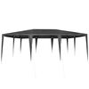 vidaXL Party Tent Anthracite 600 x 400 x 266 cm Polyethylene and Steel
