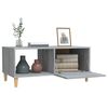 vidaXL Coffee Table Grey Sonoma 89,5x50x40 cm Engineered Wood