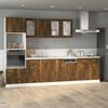 vidaXL Drawer Bottom Cabinet Lyon Smoked Oak 40x46x81.5 cm Engineered Wood