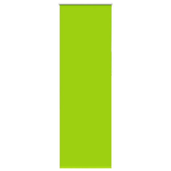 vidaXL Roller Blind Blackout Leaves Green 80x210 cm Fabric Width 75.7 cm Polyester