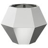 vidaXL Planter Silver 50 x 50 x 40 cm Galvanised Steel