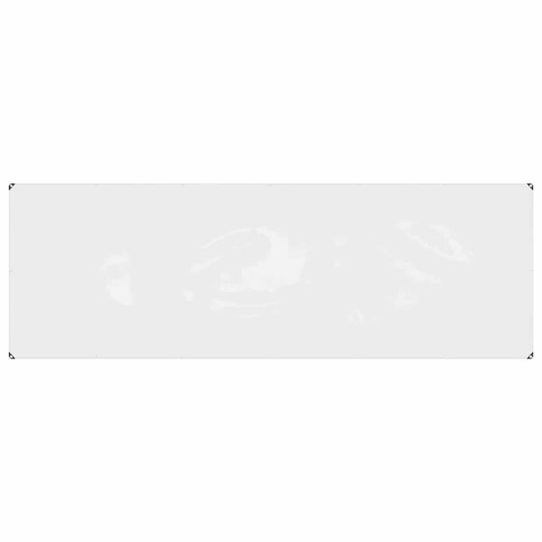 vidaXL Clear Tarpaulin with Eyelets 1x3 m PVC