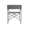 Bo-Camp Director's Chair Steel Grey