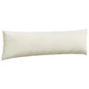 vidaXL Sofa Pillows 2 pcs Cream 145 x 40 cm Corduroy Fabric