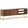 vidaXL TV Cabinet 138x30x46 cm Solid Mango Wood