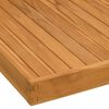vidaXL Serving Tray 70x70 cm Solid Teak Wood