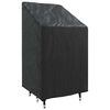 vidaXL Garden Chair Cover Black 70 x 70 x 85 / 125 cm 420D Oxford Fbric
