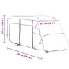 vidaXL Motorhome Covers Grey 730x235x275 cm Non-woven Fabric