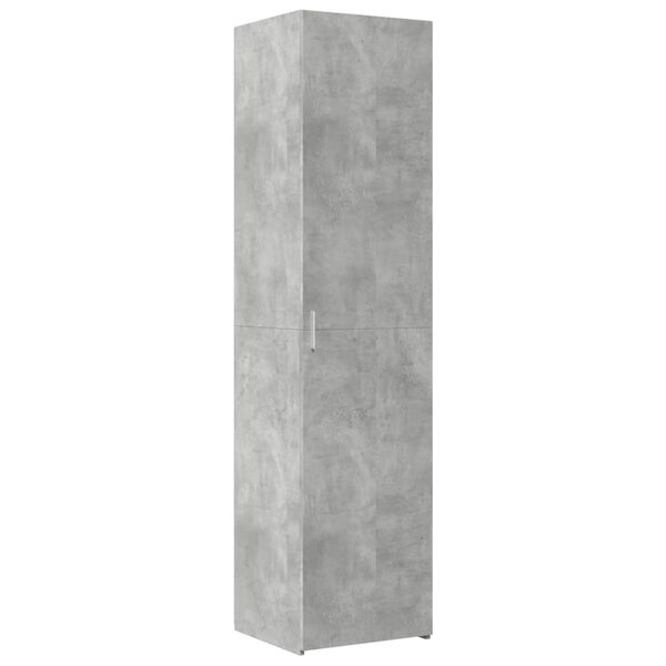 vidaXL Highboard Concrete Grey 45x42.5x185 cm Engineered Wood