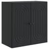 vidaXL Wall-Mounted Cabinet Black 59 x 31 x 60 cm Engineered Wood