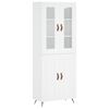 vidaXL Highboard White 69.5x34x180 cm Engineered Wood