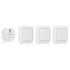 Smartwares Bedroom Light Switch Set 8x8x1.7 cm White