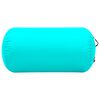 vidaXL Inflatable Gymnastic Roll with Pump 120x75 cm PVC Green