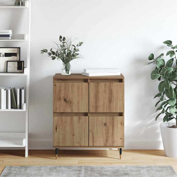 vidaXL Sideboard Artisan Oak 60 x 35 x 70 cm