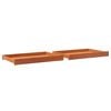 vidaXL Day Bed Drawer | Wax brown | Solid pine wood | Standard | Day Bed Drawer