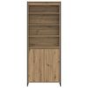 vidaXL Tall Cabinets 2 pcs Artisian Oak 79 x 36 x 200 cm