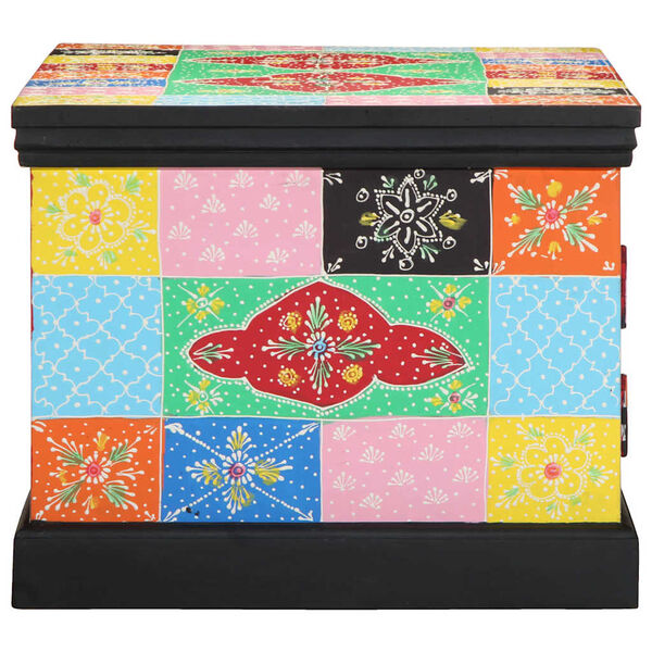 vidaXL Coffee Table Multicolour 90x50x40 cm Solid Wood Mango