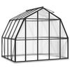 vidaXL Greenhouse with Base Frame Anthracite 6.43 m² Aluminium