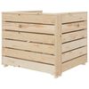 vidaXL 2 Piece Garden Pallet Lounge Set Wood