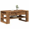 vidaXL Coffee Table Old Wood 102 x 55 x 45 cm Engineered Wood