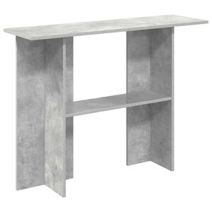 vidaXL Console Table Concrete Grey 100 x 30 x 75 cm Engineered Wood