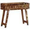 vidaXL Console Table 90x32x75 cm Solid Wood Reclaimed