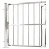 vidaXL Garden Gate 100x95 cm Stainless Steel