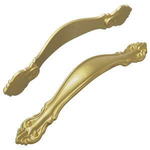 vidaXL Handle 2 pcs Gold 143 x 19.2 x 20 mm Zinc Alloy