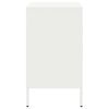 vidaXL Bedside Cabinets 2 pcs White 36x39x68 cm Steel