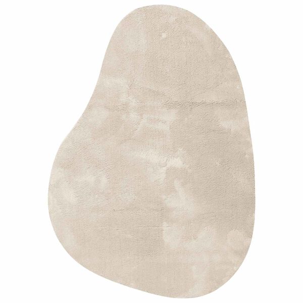 vidaXL Carpet Folding HUARTE Beige 160 x 230 cm Polyester