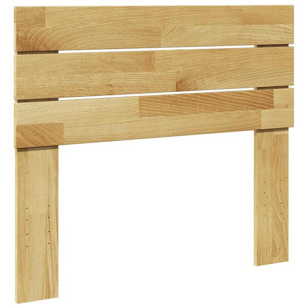 vidaXL Headboard 80 cm Solid Wood Oak